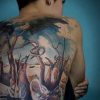 Tatuagem inspirada nos quadros de Salvador Dali
