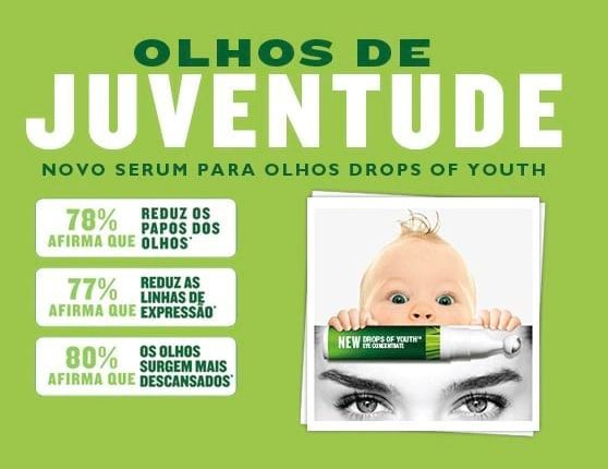 Drops of Youth, o produto chave deste Outono