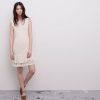 Vestido de malha com franjas - Pull and Bear: 25,99€