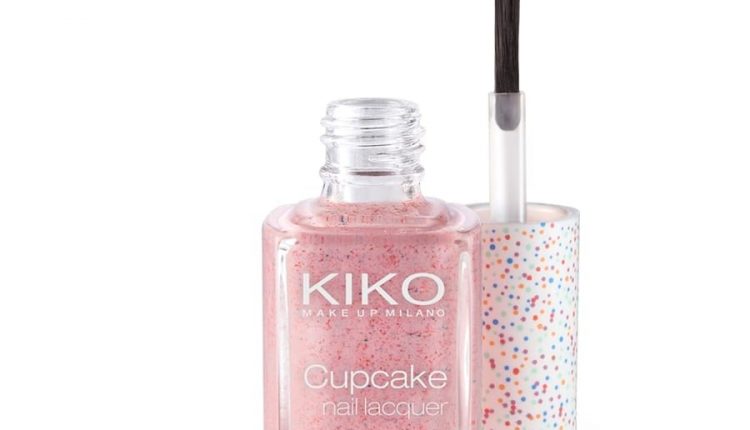 Verniz cupcake com grãos multicoloridos em relevo - Kiko Milano: 1,00€