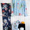 Peças com padrões florais - El Corte Inglés: Calças 49,95€; Camisa 49,95€; Écharpe 39.95€