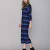 Camisola e saia às riscas lurex - Blanco: 29,99€ e
