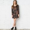 Vestido de veludo estampado - Springfield: 19,99€ (29,99€)